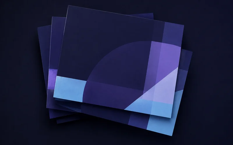 Three conflicting versions of the same record overlapping with visible misalignment