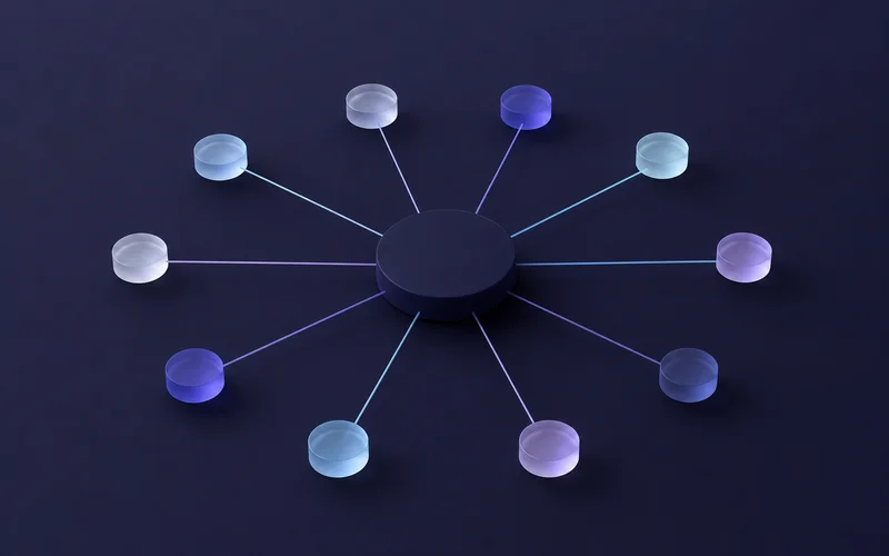 Diagram of corroborating sources linked to a central brand node